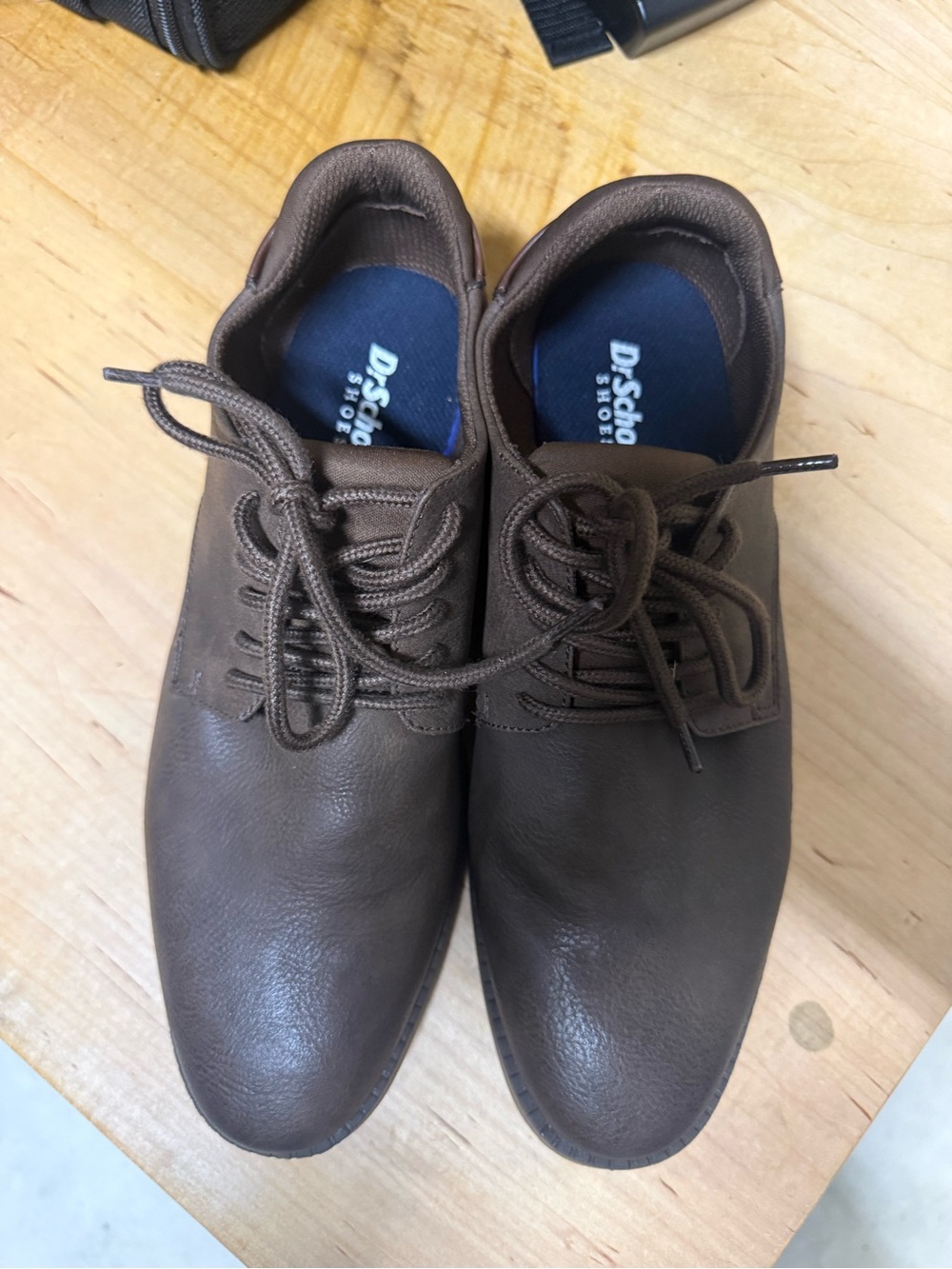 Dr. Scholl's Men's Dark Brown Lace-Up Oxford Casual Shoes